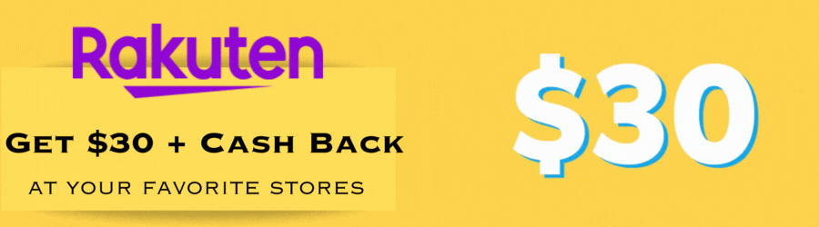 Join Rakuten and get HUGE cashback on every purchase!!